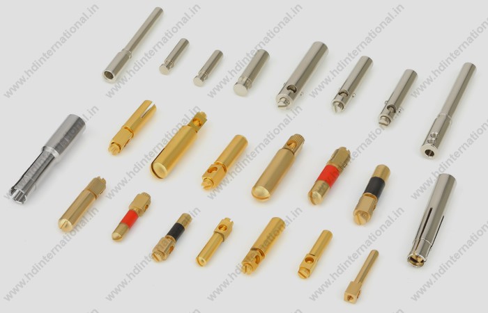 brass plug pins and socket